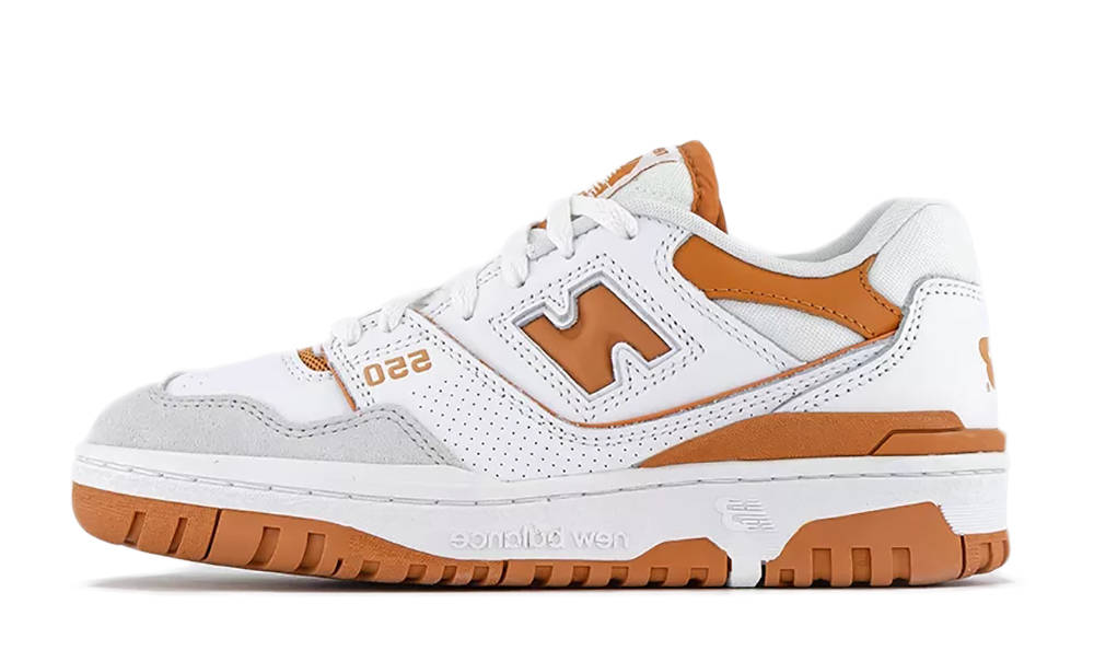 New Balance 550 White Orange Grey