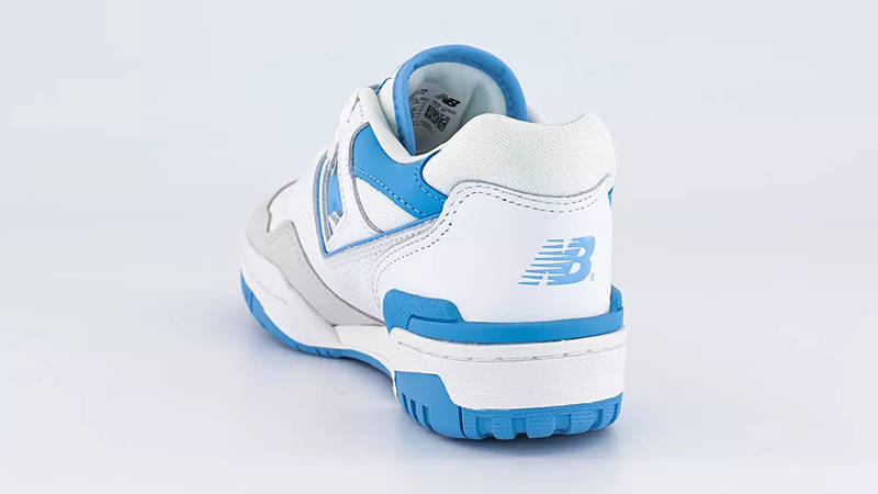 New Balance 550 White University Blue Grey BB550LSB Back