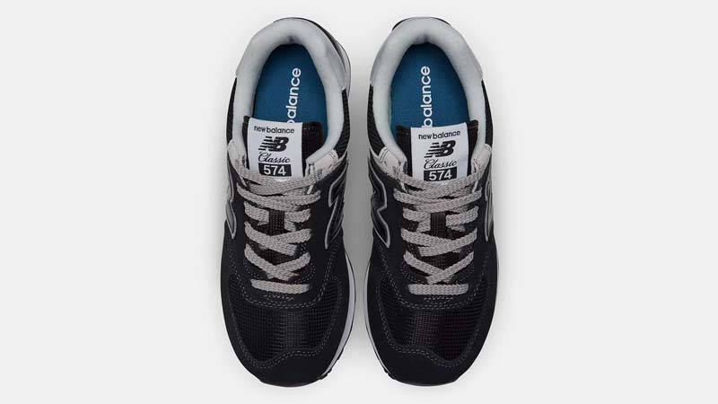New Balance 574 Core Black White Middle
