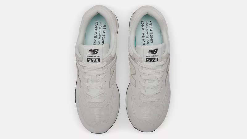 New Balance 574 Off White Grey Middle