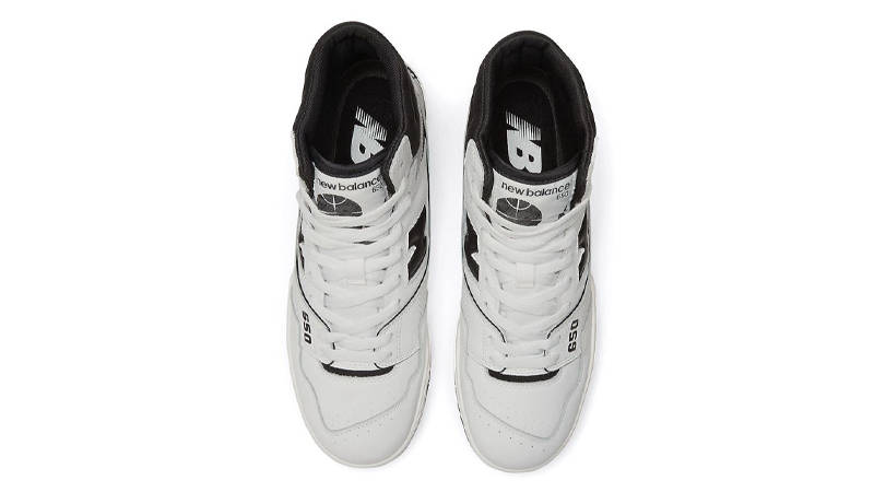 New Balance 650 White Black Middle