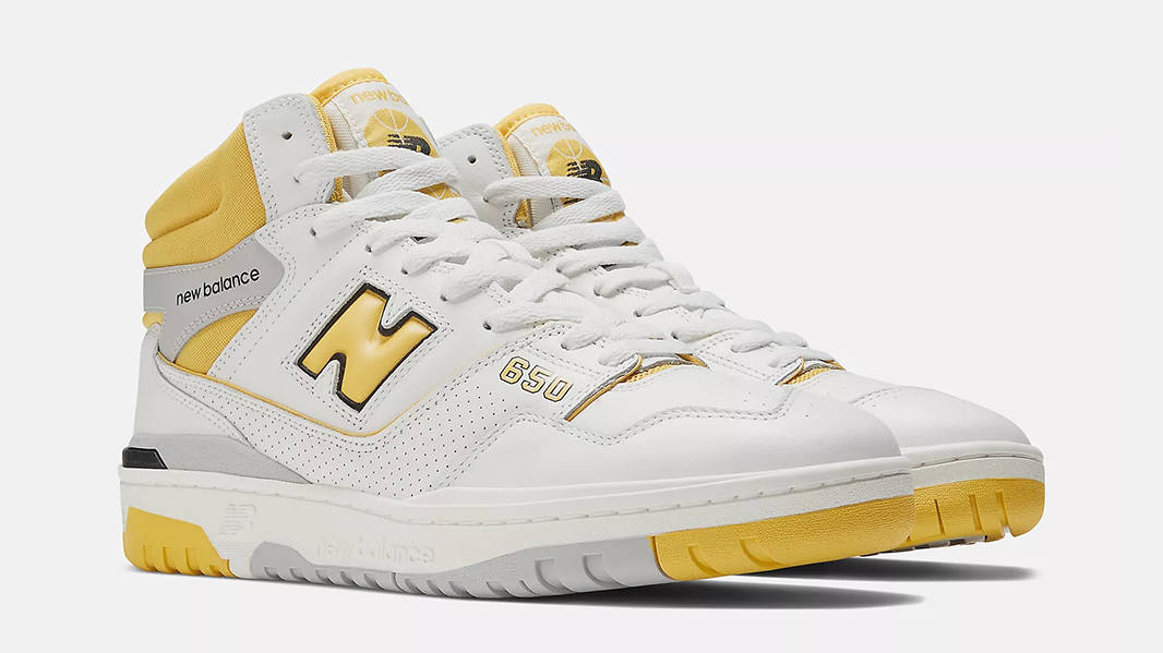 New Balance 650R White Honeycomb BB650RCG Side
