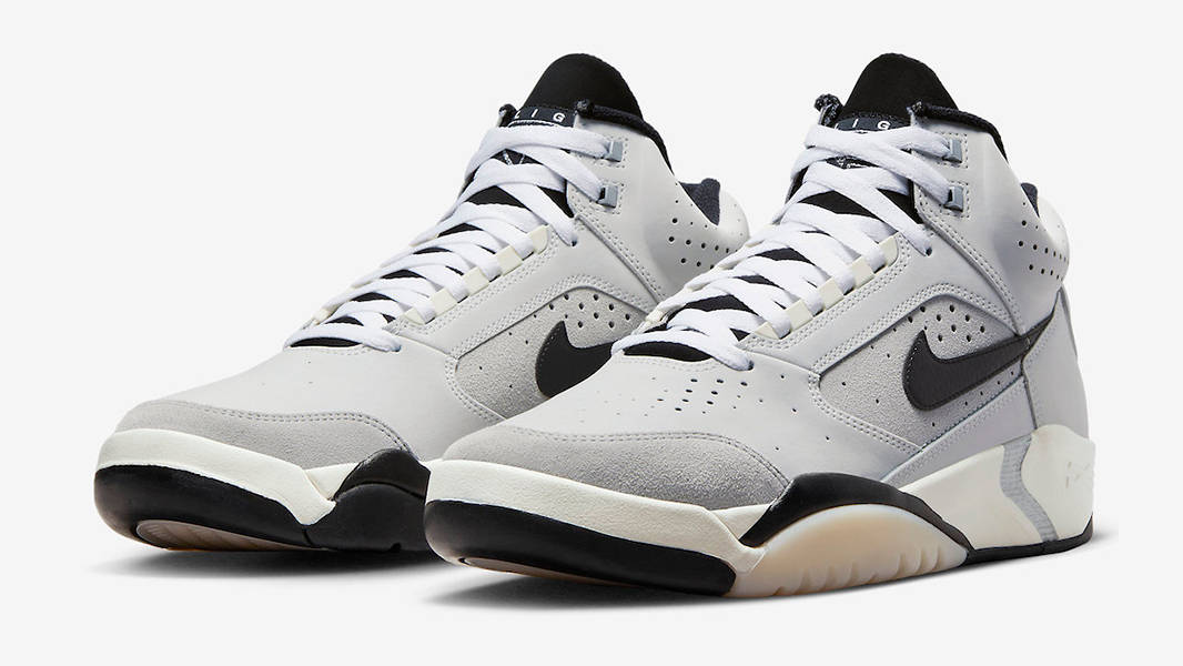 Nike Air Flight Lite Mid Grey Black | Where To Buy | FJ2949-001