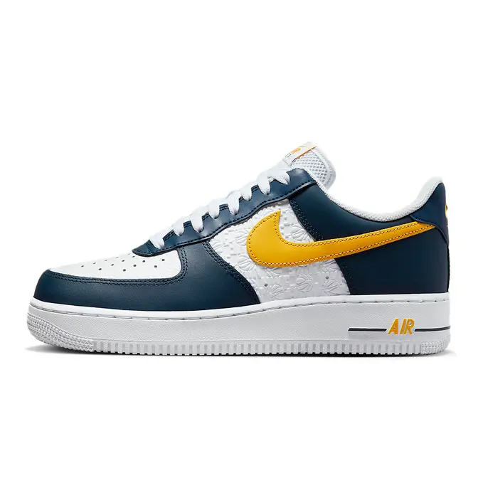 Nike Air Force 1 Low EMB Dark Teal University Gold | Where To Buy ...