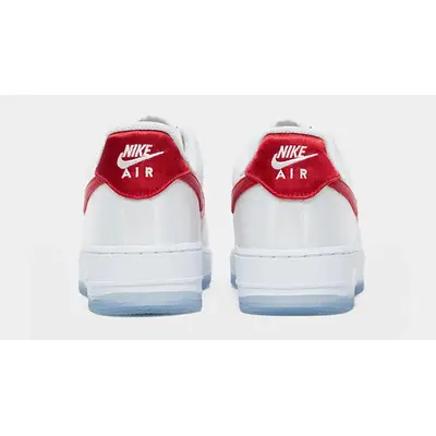 air force 1 satin red