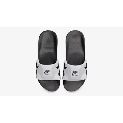 Nike Air Max 1 Slide White Black DH0295-102 Top