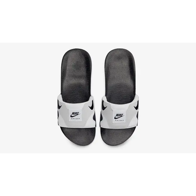 Black air max discount slides