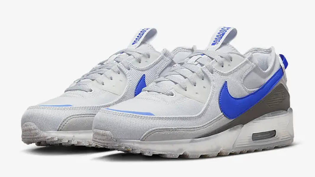 Nike Air Max 90 Terrascape Pure Platinum Hyper Royal DV7413-002 Side
