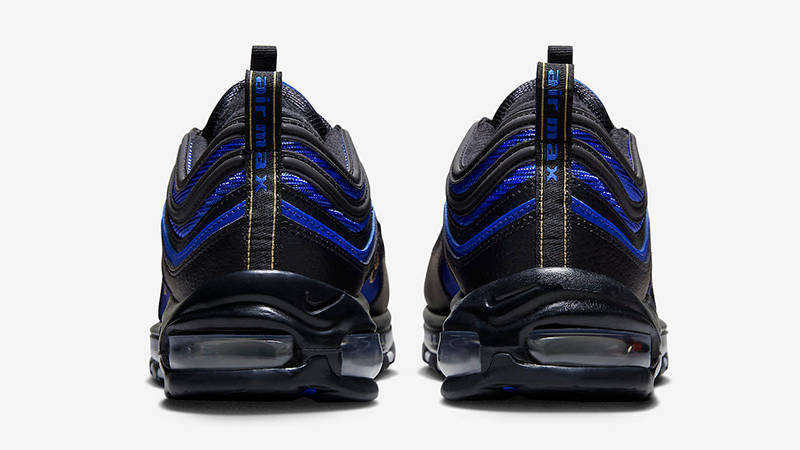 Air max 97 black hotsell and blue