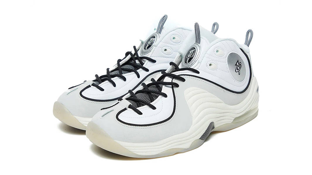 Nike Air Max Penny 2 EMB White Black Chrome Side