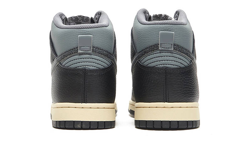 Nike Dunk High Classics Black Grey Back