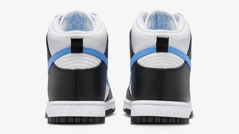 Nike Dunk High EMB Black University Blue FJ4210-001 Back