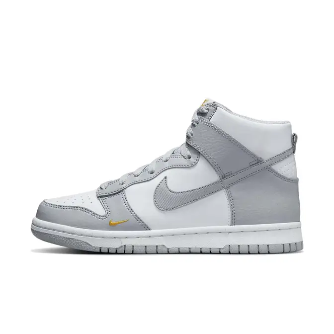 Nike Dunk High GS Grey Marigold | Where To Buy | FD9773-001 | The Sole ...