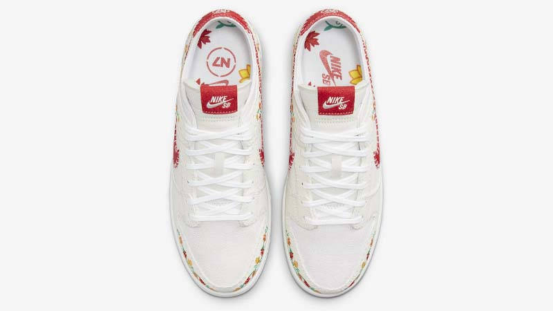 Nike SB Dunk Low Decon N7 University Red Middle