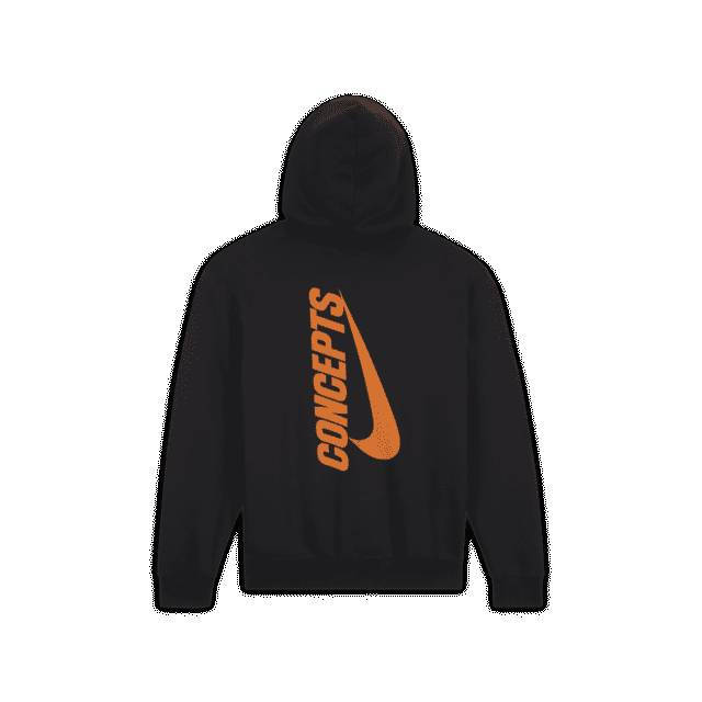 Nike SB x Concepts Hoodie Black feature back