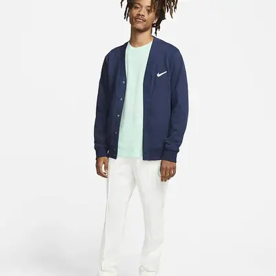 Nike Sportswear Trend Fleece Cardigan | Where To Buy | FN4906-410 | The ...
