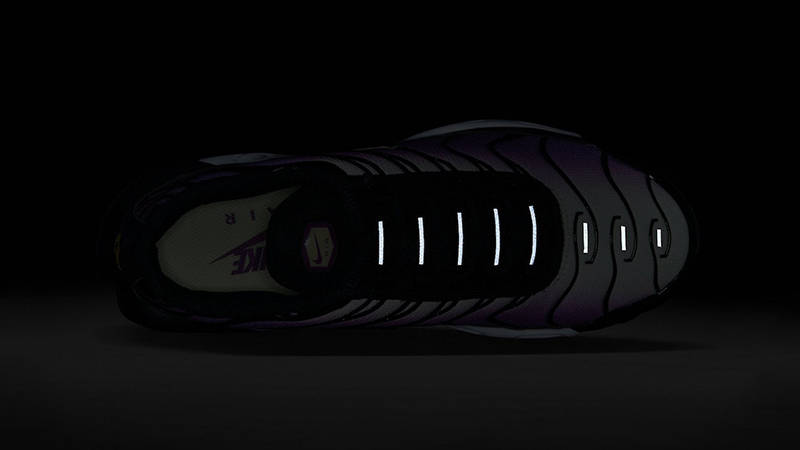 Nike TN Air Max Plus Black Fuchsia Yellow FN3485-001 in dark