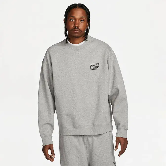 Nike x Stussy Crew Sweat | Where To Buy | DO9337-063 | The Sole