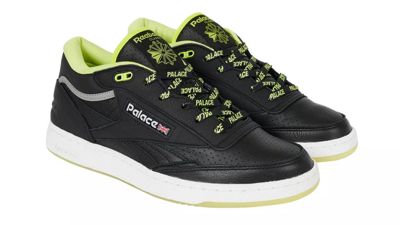 Palace x Reebok Club C Black