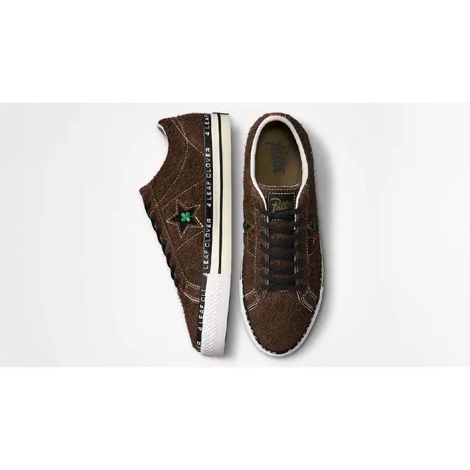 Patta x Converse Converse Joins in on Nikes Sustainable Crater Collection 4 Leaf Clover Middle