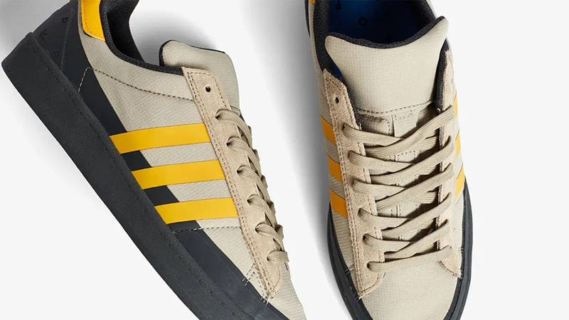 Pop Trading Company x adidas Campus ADV Grey Gold | Where To Buy