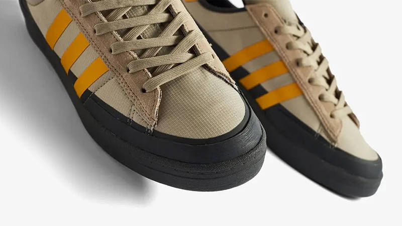 Pop Trading Company x adidas Campus ADV Grey Gold HR0113 Detail 2