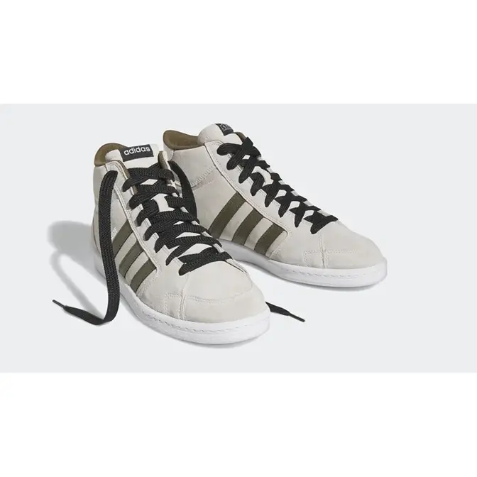 SNEEZE x adidas Superskate White Olive IF2704 Front