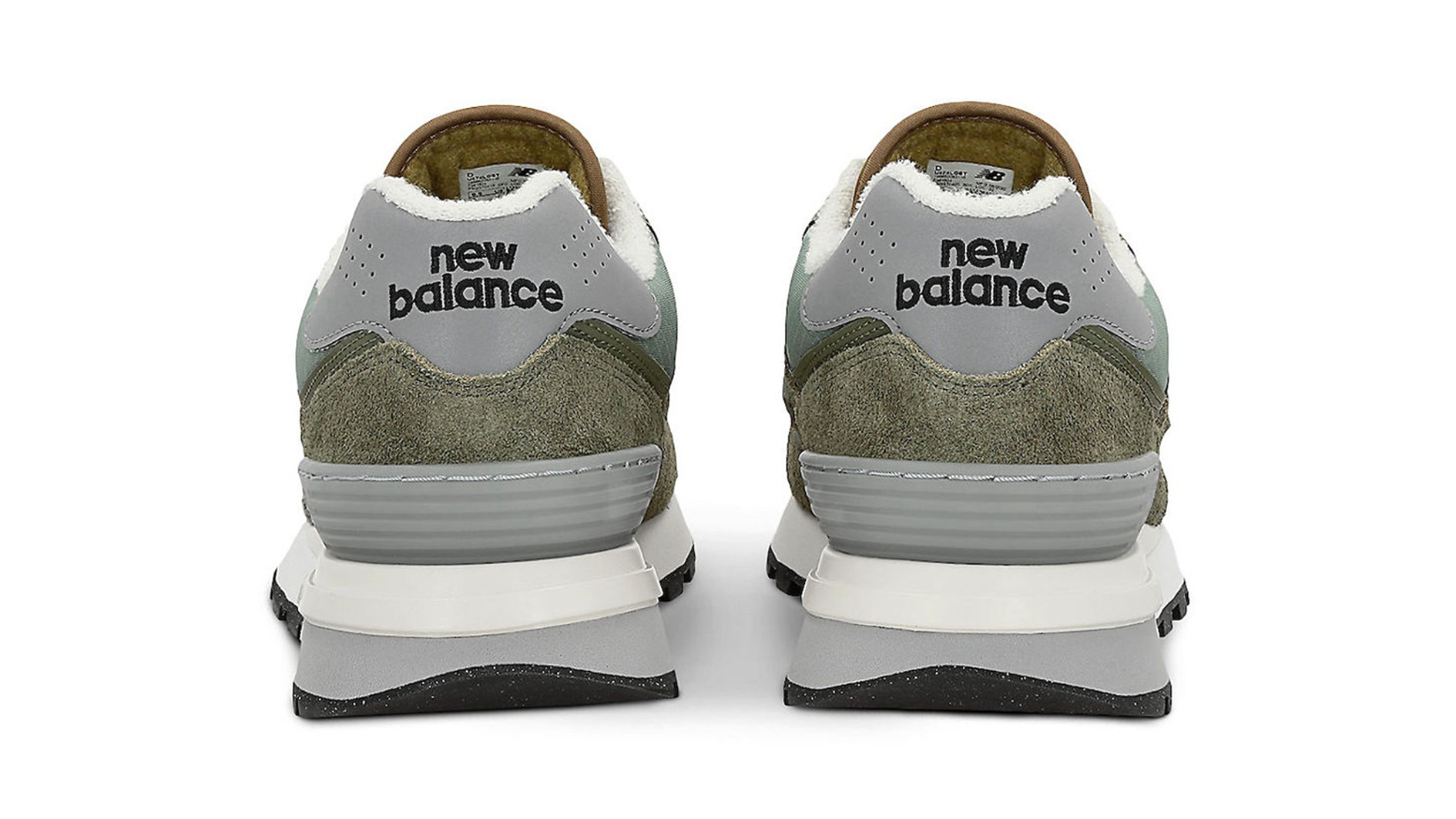 Stone Island x New Balance 574 Olive Green