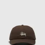 Stussy Basic Stock Low Pro Cap Brown Feature