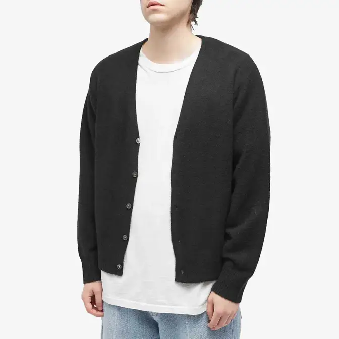 Stussy Brushed Cardigan | Where To Buy | 117207-BLAC | The Sole 