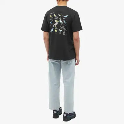 Stussy California Birds Tee Black Full Image