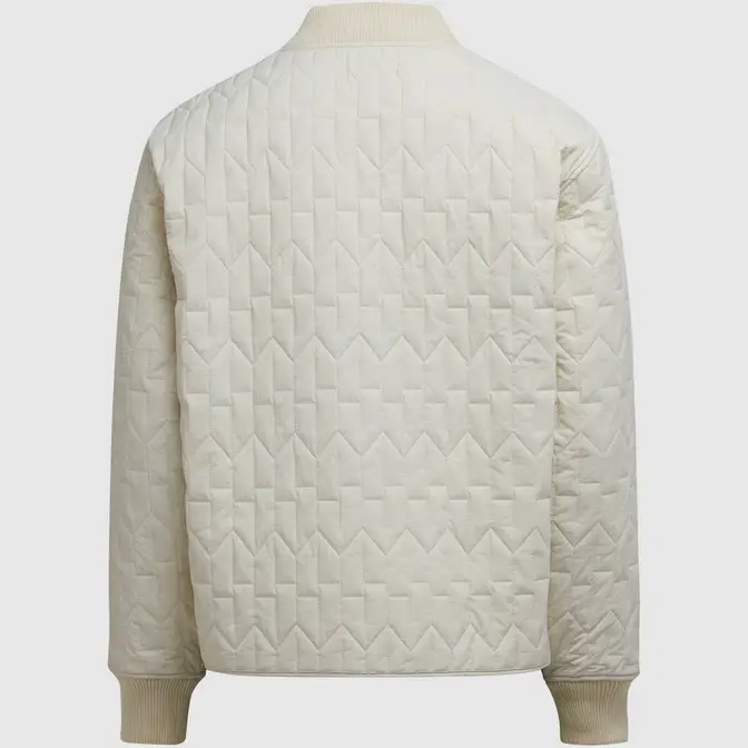 Stussy S Quilted Liner Jacket Cream back