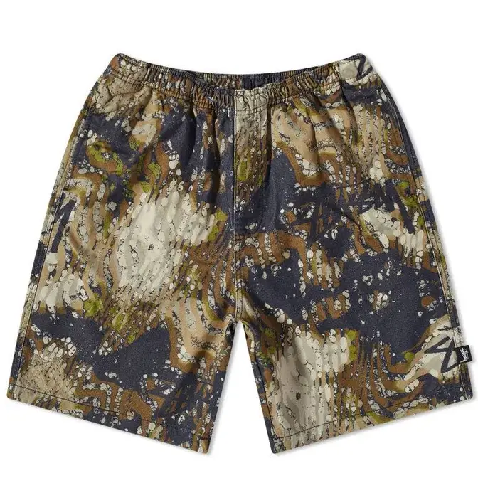 Stussy camo cheap beach short