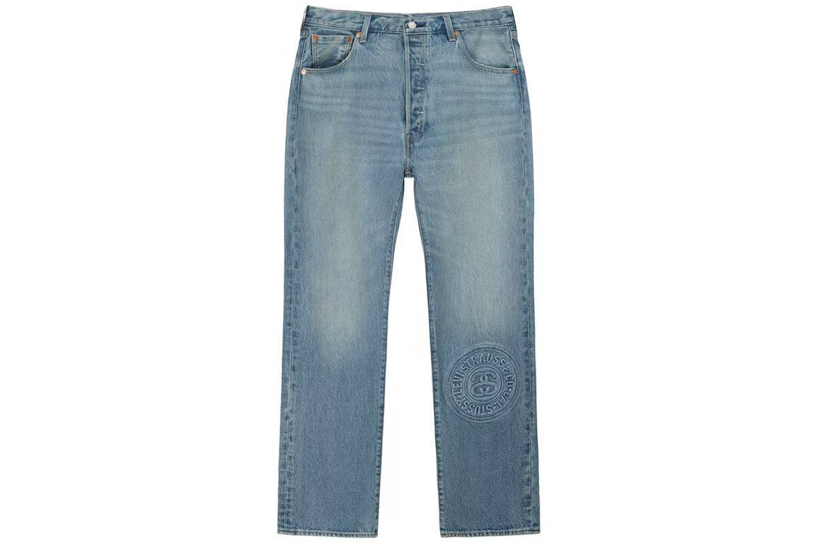 Stüssy x Levi's Embossed 501 Jeans | Where To Buy