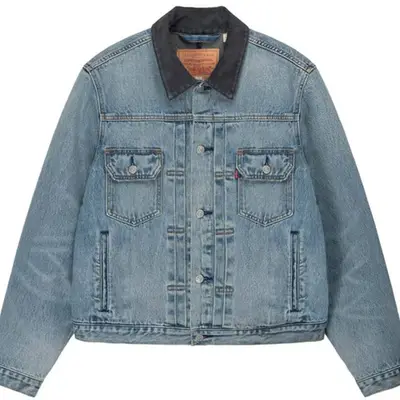 Stüssy x Levi's Embossed Praglad Trucker Jacket | Where To Buy 