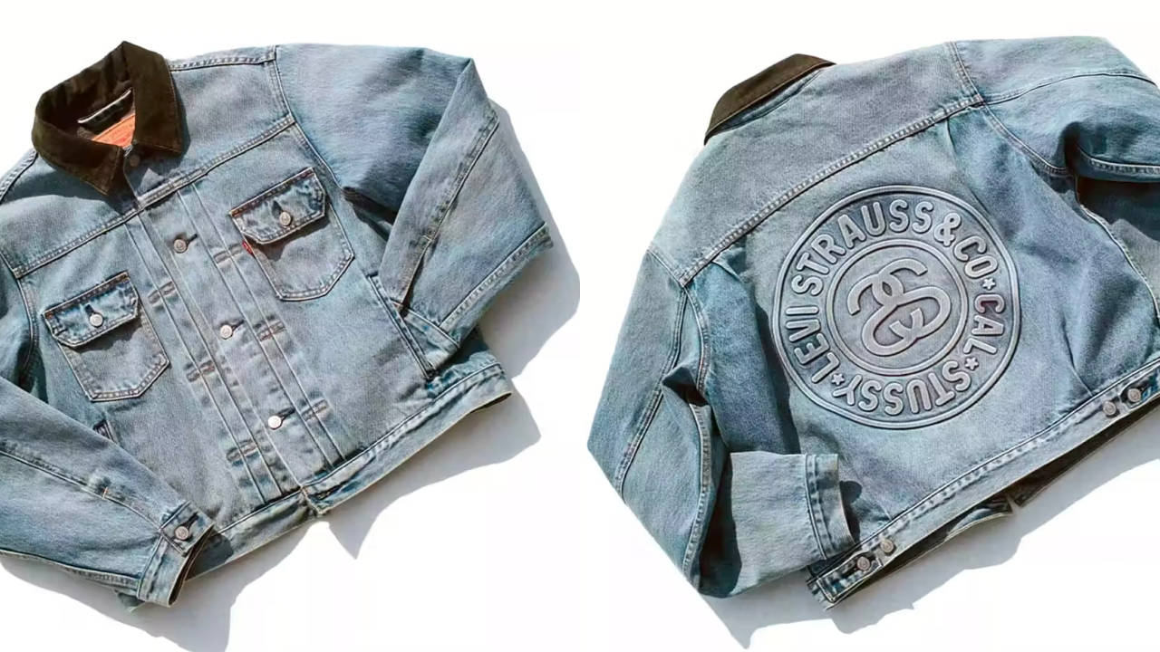 Stussy x hot sale levi's