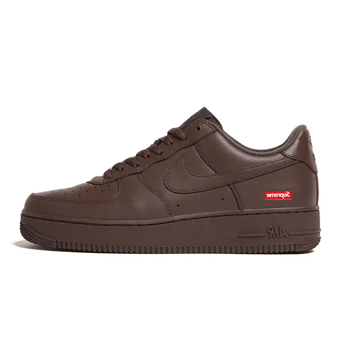 Supreme x Nike Air Force 1 Low Baroque Brown | Where To Buy | CU9225 ...