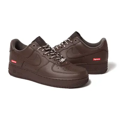 Supreme x Nike Air Force 1 Low Baroque Brown | Where To Buy