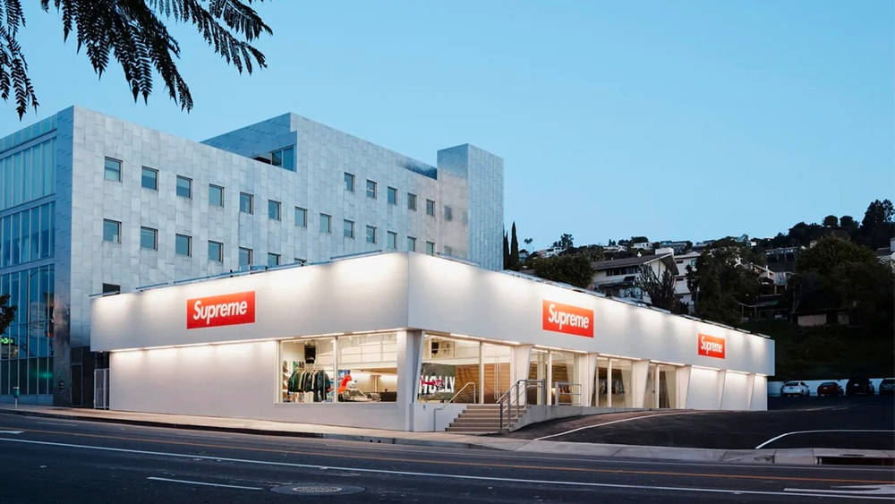 Image via Supreme A Closer Look Into Supreme's New West Hollywood Store