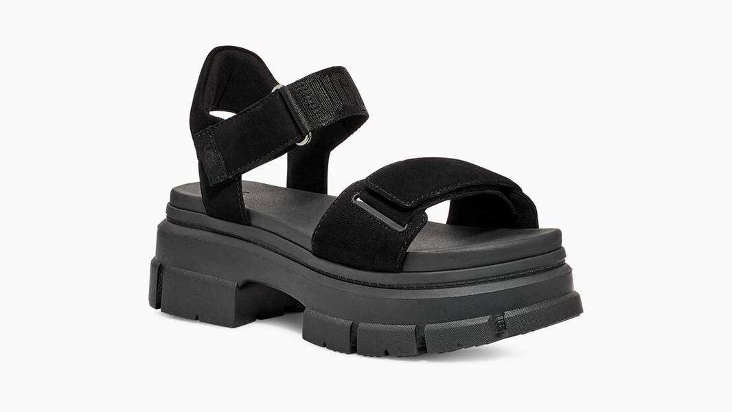 UGG Ashton Ankle Sandals Black 1136764-BLK Front