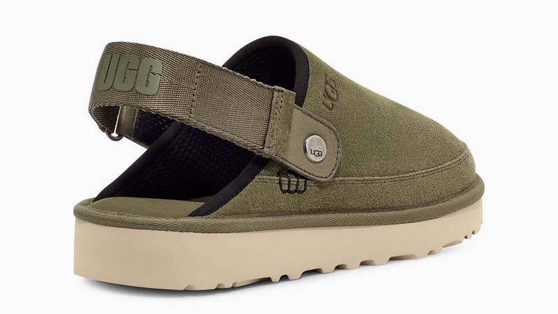 UGG Goldencoast Clog Moss Green Back