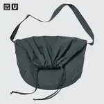 Uniqlo U Drawstring Shoulder Bag Dark Grey