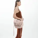 Uniqlo U Drawstring Shoulder Bag Pink
