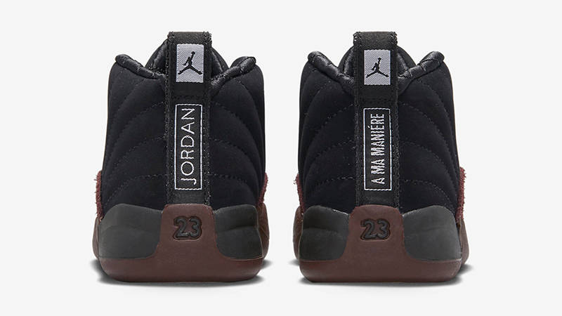 A Ma Maniére x Air Jordan 12 Toddler Black Burgundy Crush | Where