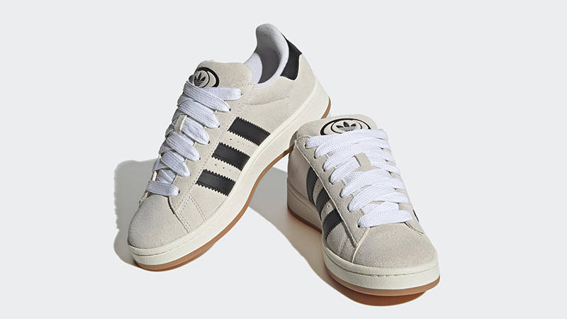 adidas Campus 00s Crystal White Black GY0042 Front 2