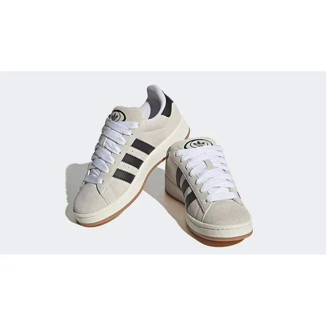 adidas Campus 00s Crystal White Black GY0042 Front 2