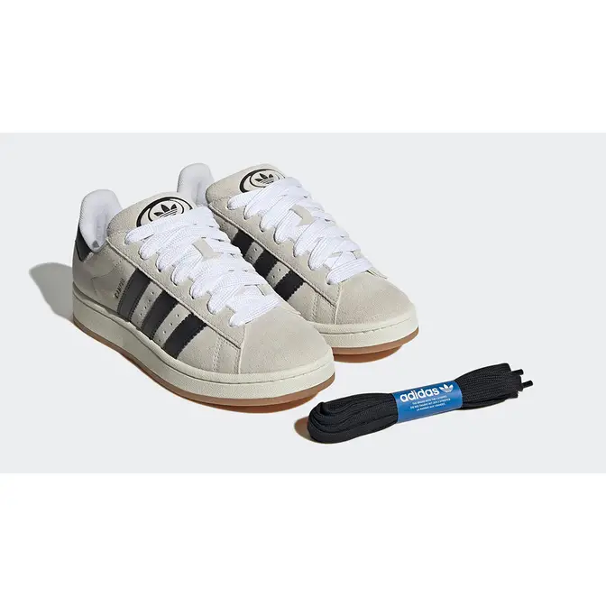 adidas Campus 00s Crystal White Black GY0042 Front