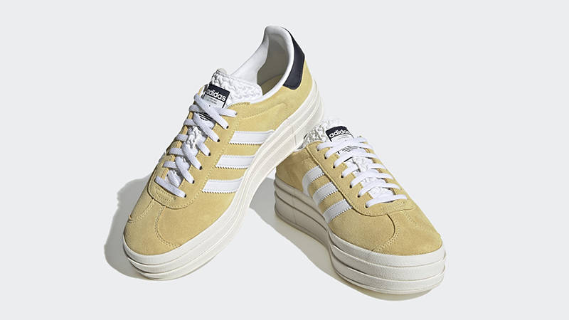 adidas Gazelle Bold Almost Yellow HQ6891 Front