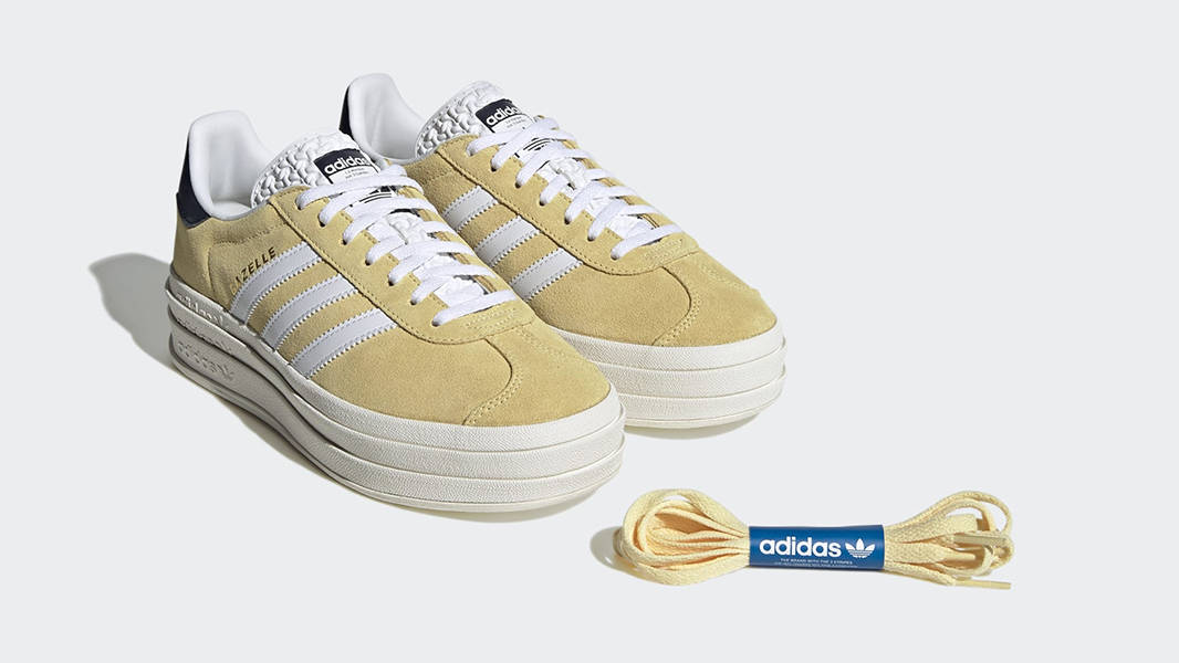 adidas Gazelle Bold Almost Yellow HQ6891 Side