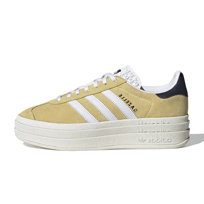 adidas Gazelle Bold Almost Yellow | Where To Buy | HQ6891 | The Sole ...